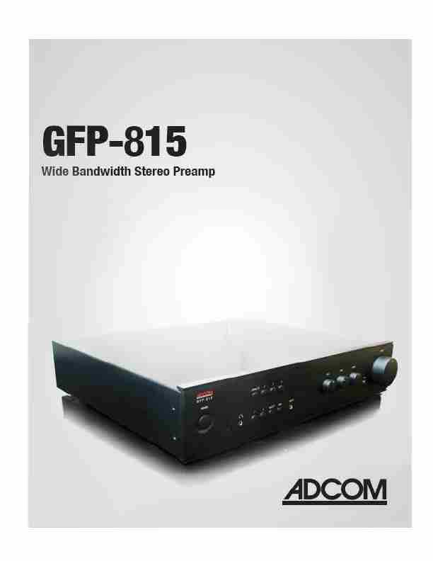Adcom Home Theater System GFP-815-page_pdf